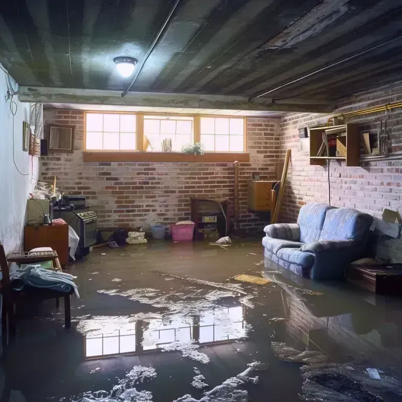 Flooded Basement Cleanup in Northridge, CA